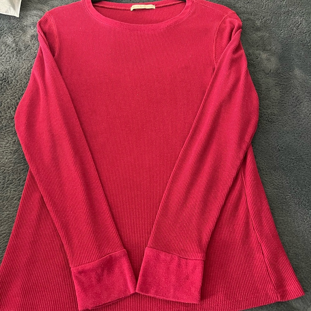 Red long sleeve